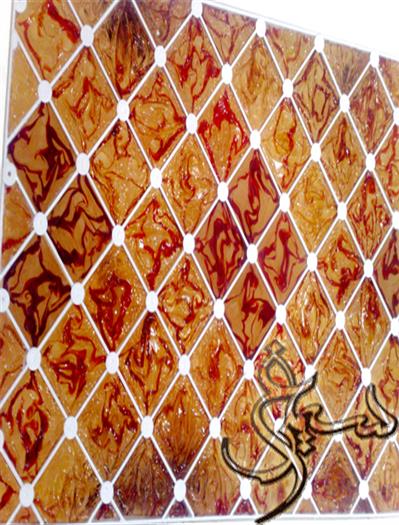 تایل شیشه دکوراتیو دیوار_اصفهان