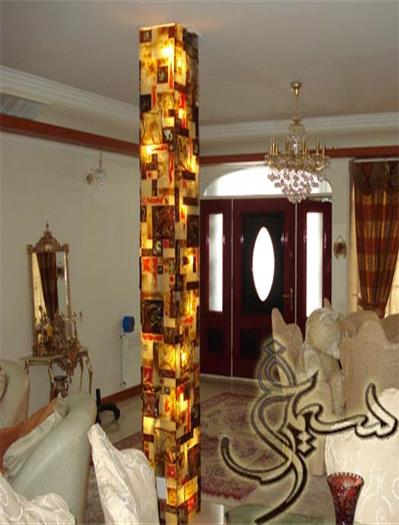 تایل شیشه رنگی_اصفهان